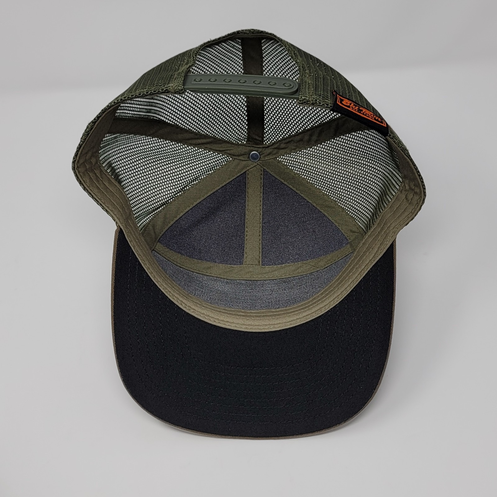 Ski Town All-Stars Mesa Marina 7-Panel Trucker Hat Camo Snapback Cast & Blast — image 6 of 6